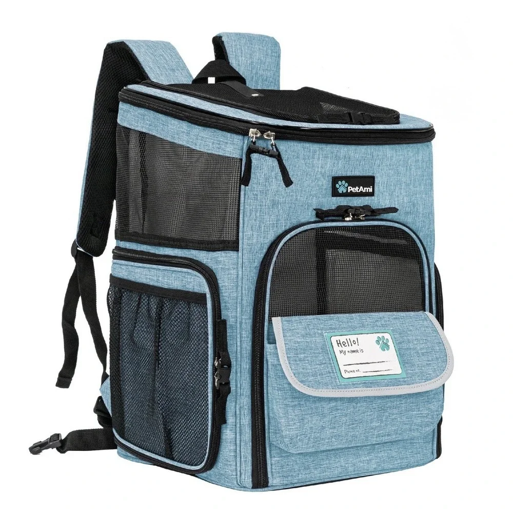 Dog Backpack Carrier, Airline Approved Cat Backpacks for Carrying Small 18 Lbs